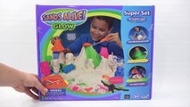 Sands Alive Glow Super Set, Dinosaurs & Bugs