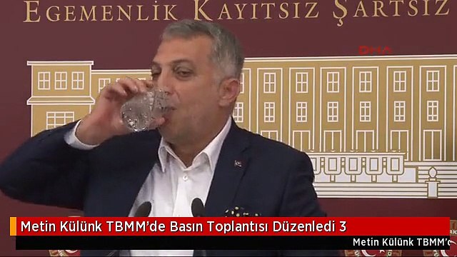 Metin Külünk TBMM'de Basın Toplantısı Düzenledi 3