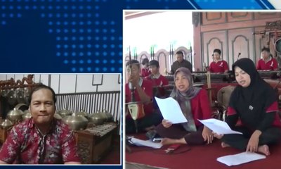 Penabuh Gamelan Pernikahan Kahiyang Ayu Terus Siapkan Diri