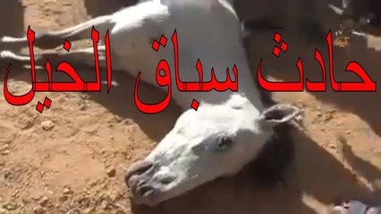 حادث مأساوي  سباق الخيل و سيارة الدرك الوطني المنيعة الجزائر