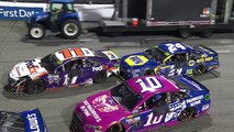 Nascar Martinsville 2017 Final Laps Big One Hamlin VS Elliott