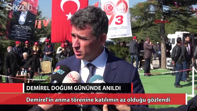 Demirel 93’üncü yaş gününde mezarı başında anıldı