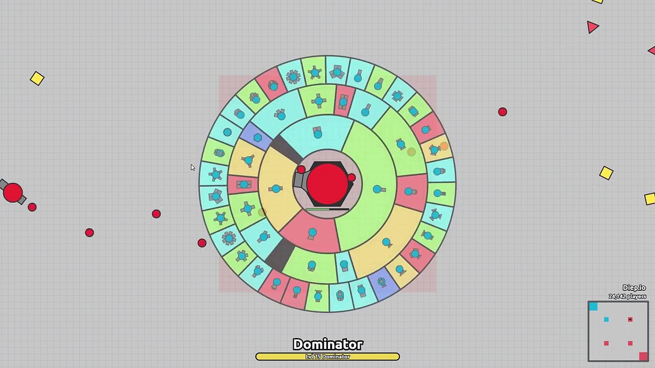 【巧克力】『Diep.io：坦克大作戰』 － 我是佔點大砲!!