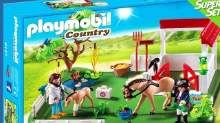 Playmobil Country Farm Animals Horse Paddock Toy Building Set Build Review