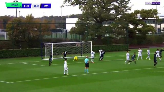 0-1 Cesar Gelabert Piña Goal - Tottenham U19 0-1 Real Madrid U19 - 01.11.2017 UEFA Youth League Group H - 01.11.2017