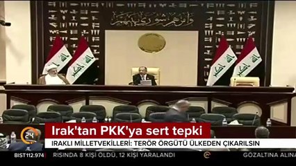 Irak'tan PKK'ya sert tepki