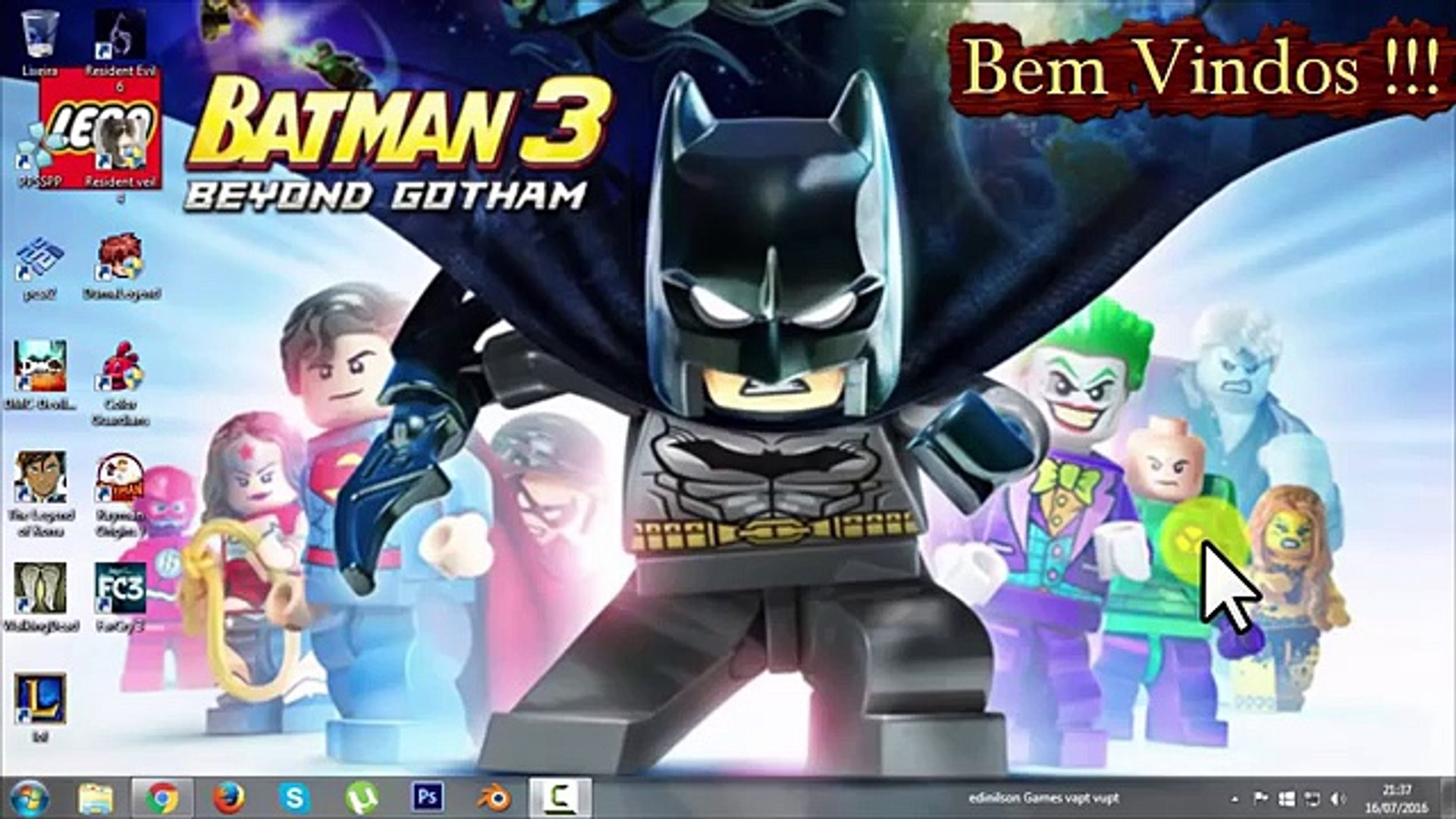 como baixar e instalar Lego Batman 3 Beyond Gotham + tradução Br - Vidéo  Dailymotion