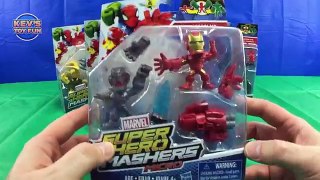 Avengers Assemble Marvel Superhero Mashers Micro 2 Packs - Captain America Iron Man