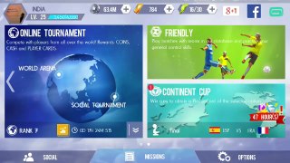 Real Football Euro Cup Final , Penalty Kick , New Card aNdroid / IOS gameplay