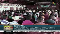 Comunidades indígenas de Guatemala exigen restitución de tierras