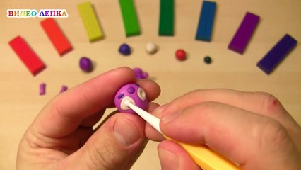 Лепка из пластилина для детей. ЛУНТИК | Видео Лепка