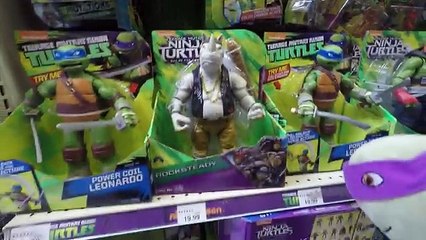 Teenage Mutant Ninja Turtles Toy Hunt: Rhino Chopper, Mutations, Technodrome, Warthog Trike +