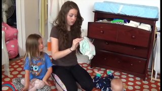 Our Life: EASY CLOTH DIAPERS!