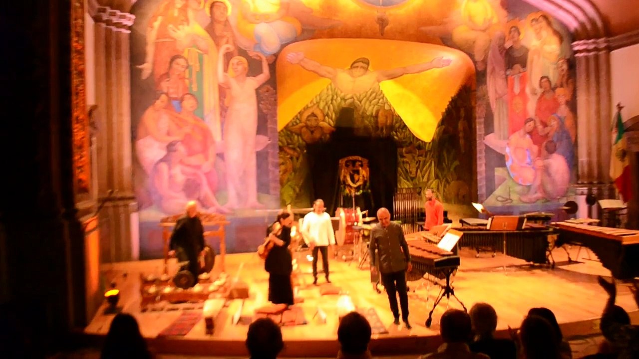 Threnody for Carlos Chavez gamelan barudak played by Tambuco Mexico City