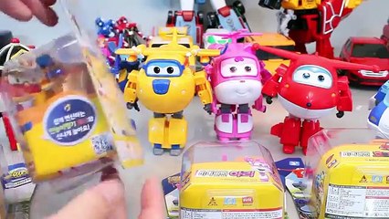 Plane Super Wings Airplane Robocar Poli Transformers Play Doh Toy Surprise