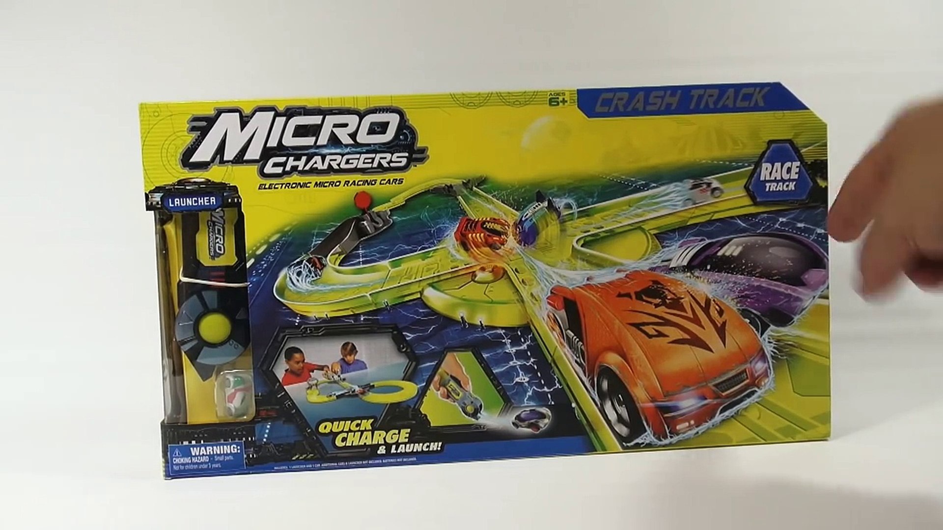 micro chargers race track