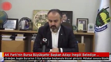 Tải video: AK Parti'nin Bursa Büyükşehir Başkan Adayı İnegöl Belediye Başkanı Alinur Aktaş Oldu