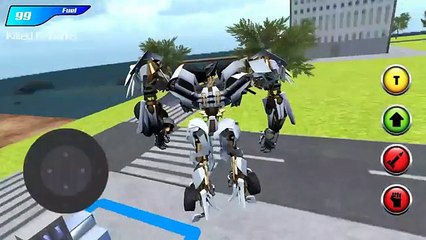 ► #2 X Robot Car Shark Water By Omsk Games - Android Gameplay