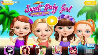 Sweet Baby Girl Summer Fun Videos games for Kids - Girls - Baby Android İOS Tutotoons Free new