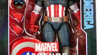 Marvel Legends 12 Captain America Figure Review