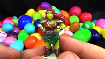 100 Kinder Surprise Eggs Peppa scooby doo Shrek Animals a lots of TOYS for kids! by TheSurpriseEggs