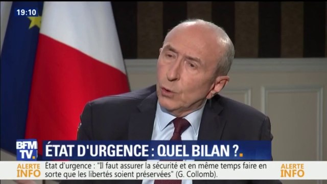 Depuis le début de l'état d'urgence, on a déjoué 32 attentats , dit Gérard Collomb