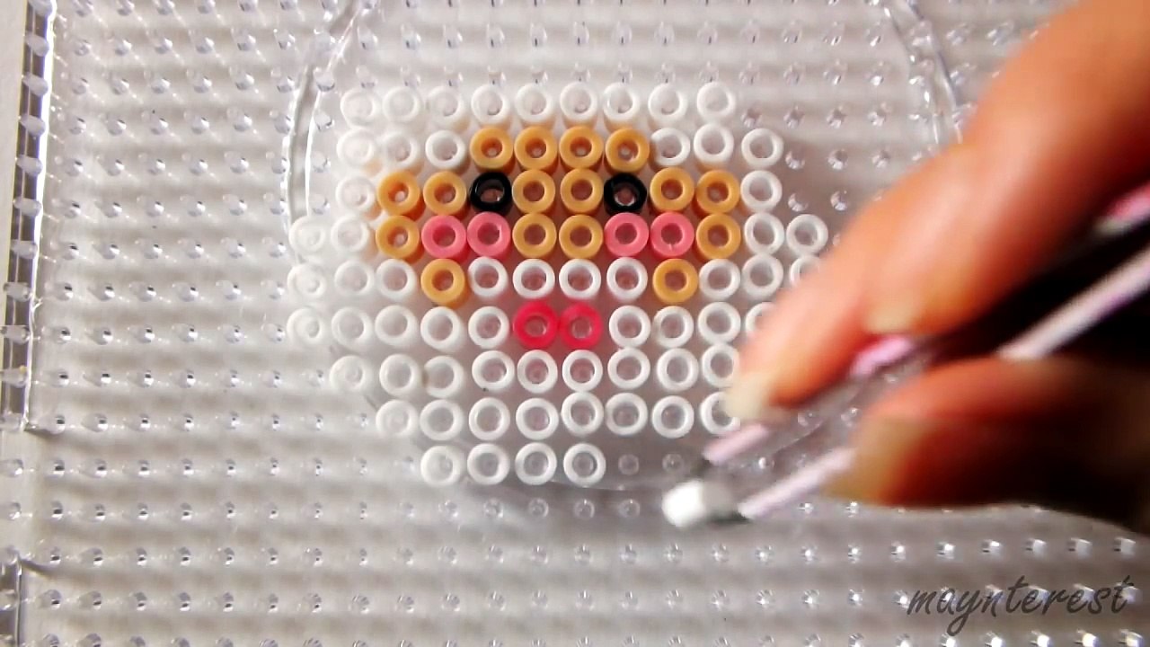 Manualidades Navidad: PAPÁ NOEL o SANTA CLAUS de hama beads | Adornos navideños