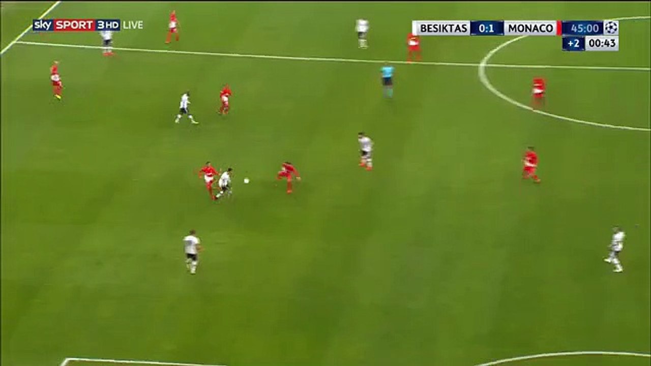 Rony Lopes Goal HD - Besiktas	0-1	Monaco 01.11.2017