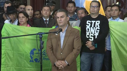 Presidente del parlamento expresa su apoyo a Lenín Moreno ante la crisis de Alianza País