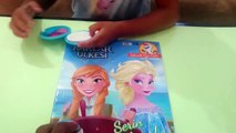 Karlar Ülkesi Anna elsa dergisi açıyoruz.Disney prenseslerini seviyoruz