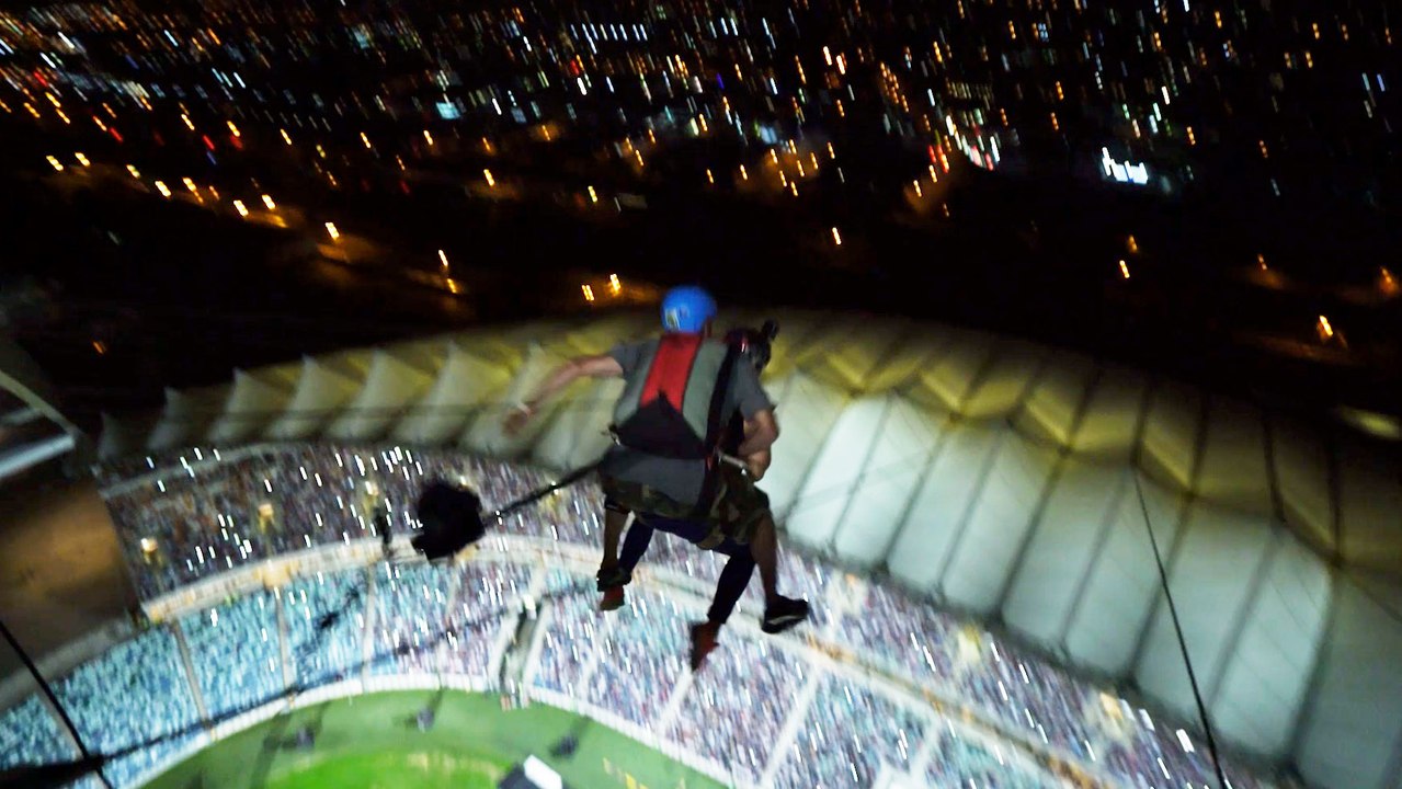 Epic Tandem BASE Jump in Durban, South Africa