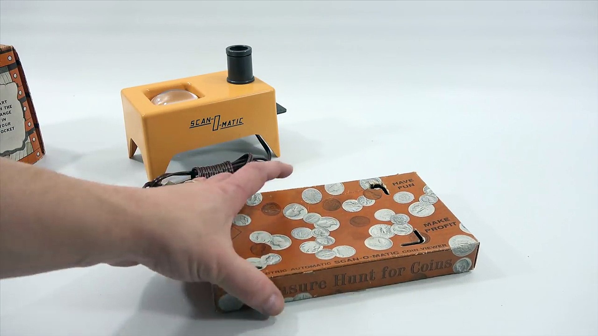 Electric Automatic SCAN-O-MATIC Coin Viewer Kids Treasure Hunt For Pennies!  - video Dailymotion