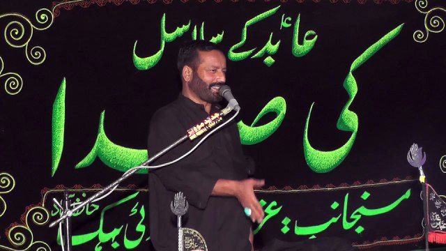 Zakir Syed Mohsin Rizvi Muzafar Gar 14th Muharam 1439(2017) Choti Behak Hafizabad