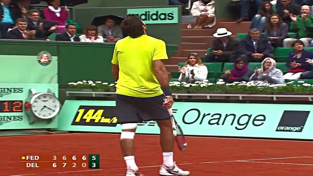 Juan Martin Del Potro ♦ Top 10 Points Against Federer in Grand Slam (HD)