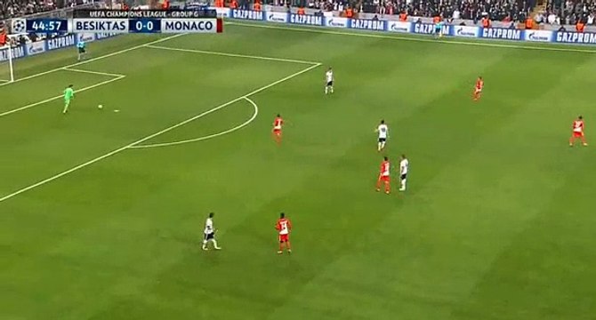 Besiktas 0 - 1 Monaco 01/10/2017 Marcos Paulo Mesquita Lopes Super Goal 45' Champions League HD Full Screen .