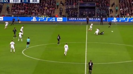 Harry Kane Big Chance - Tottenham 0-0 Real Madrid 01.11.2017