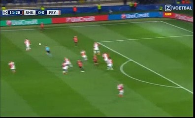Shakhtar 0 -  1  Feyenoord  01/10/2017 Nicolai Jorgensen Super Goal 12' Champions League HD Full Screen .