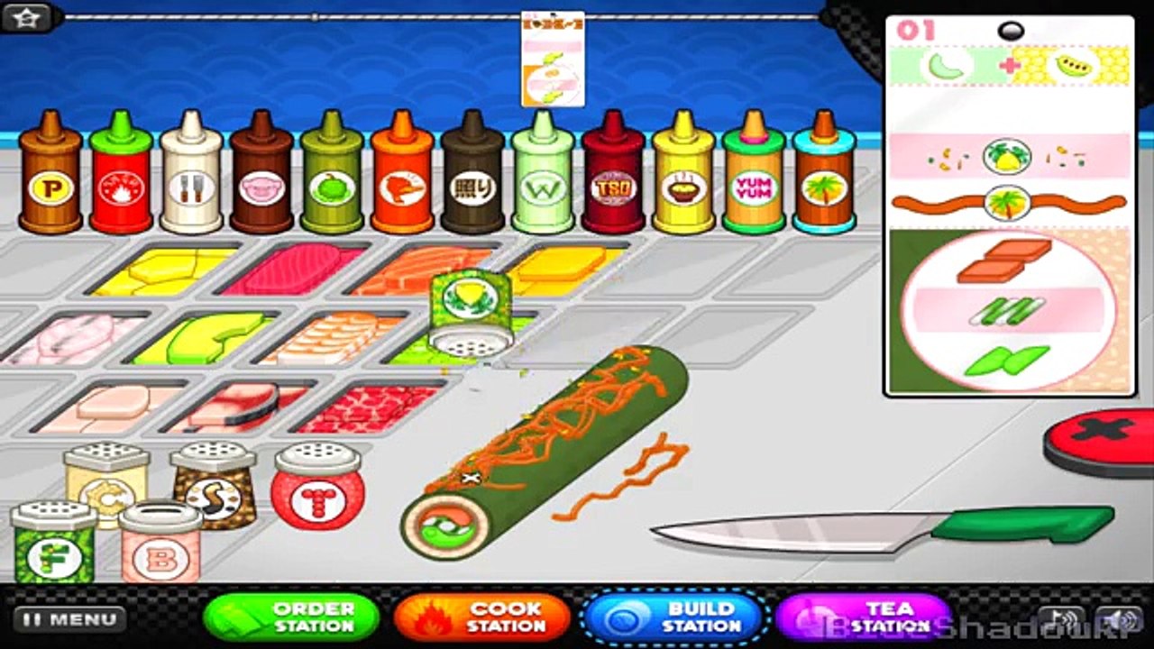 Papas Sushiria - Unlocking The Last Special/Sticker/Style B Outfits