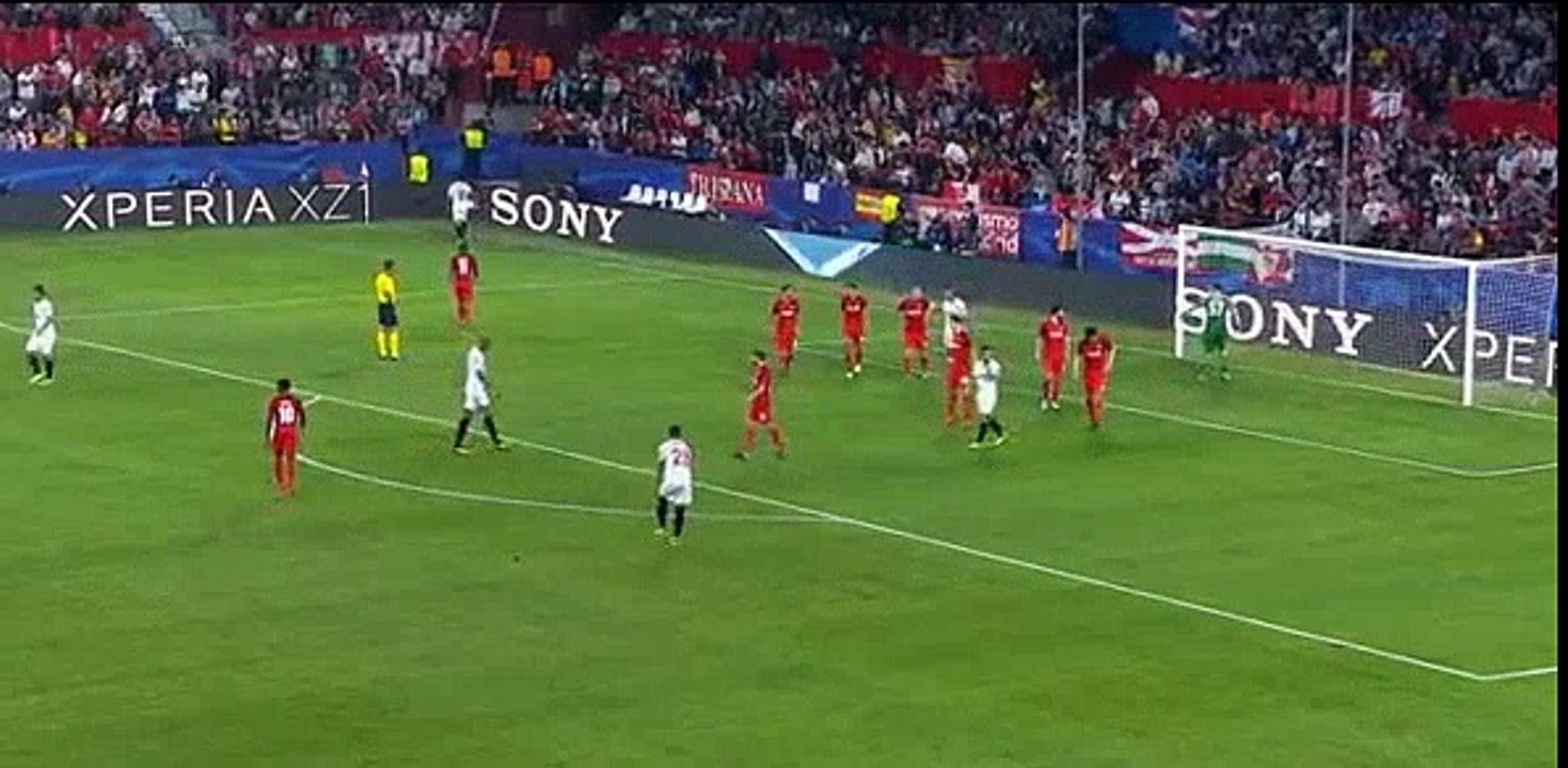 Sevilla 1 - 0  Spartak Moscow 01/10/2017 Clement Lenglet Super Goal 30' Champions League HD Full Screen .