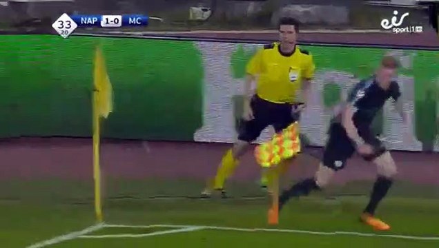 Nicolas Otamendi Goal HD - Napoli	1-1	Manchester City 01.11.2017