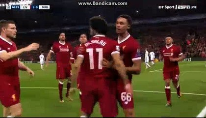 Mohamed Salah Goal HD - Liverpool 1-0 NK Maribor 01.11.2017