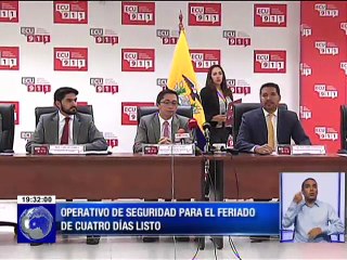 34 mil policías para seguridad en feriado