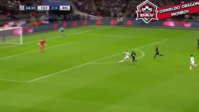 Christian Eriksen Goal Gol Real Madrid vs Tottenham 0-3 2017 720p HD