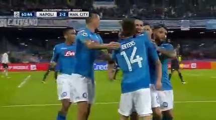 Jorginho PENALTY GOAL HD - Napoli 2-2 Manchester City 01.11.2017