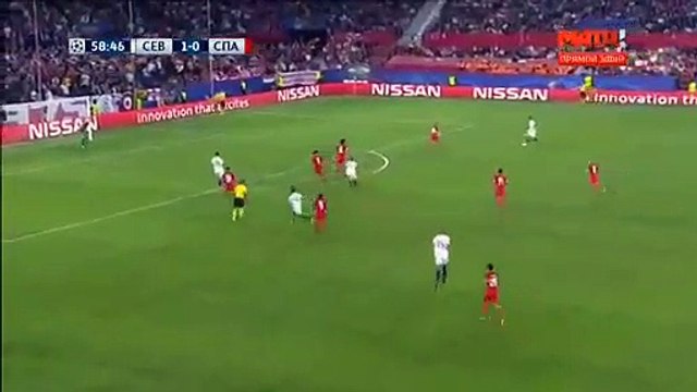 Ever Banega Goal HD - Sevilla 2-0 Spartak Moscow 01.11.2017