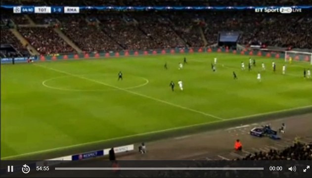 Eriksen C. Goal HD - Tottenham	3-0	Real Madrid 01.11.2017