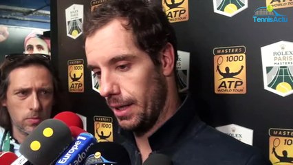 Rolex Paris Masters 2017 - Richard Gasquet : "Je suis revenu à un très bon niveau"
