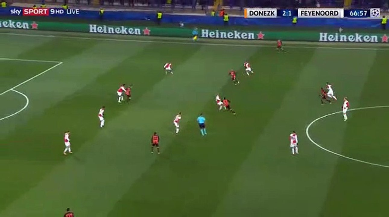 Marlos 2nd Goal HD - Shakhtar Donetsk 3-1 Feyenoord 01.11.2017