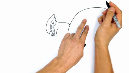 How to Draw Lugia | Pokemon