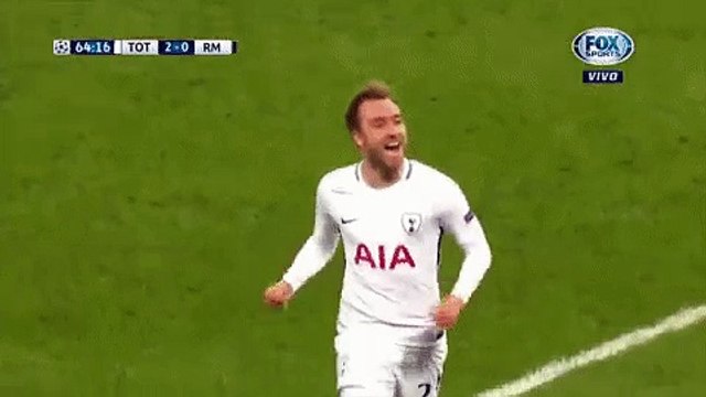 Tottenham 3-0 Real Madrid Christian Eriksen Goal HD - 01.11.2017